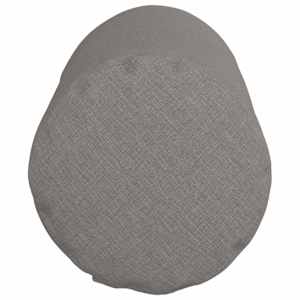 Polštáře 2 pcs Taupe Ø 15 x 40 cm textil - obrázek 7
