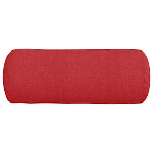 Polštáře 2 pcs Červená Ø 15 x 40 cm textil - obrázek 6