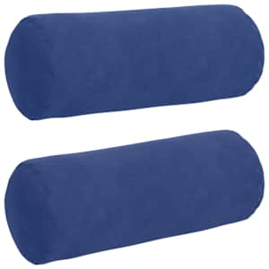 vidaXL Padjad 2 pcs Politsei sinine &Oslash; 15 x 40 cm Korter kangas