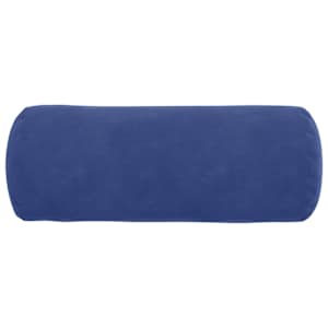 Polštáře 2 pcs Policová modrá Ø 15 x 40 cm Žebrovaná látka - obrázek 6
