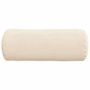Polštáře 2 pcs Béžová Ø 15 x 40 cm Mikrovlákno - obrázek 6