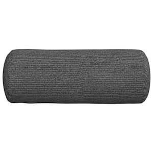 Polštáře 2 pcs Tmavě šedá Ø 15 x 40 cm Žebrovaná látka - obrázek 6