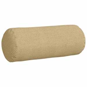 Polštáře 2 pcs Šedozelená Ø 15 x 40 cm Žebrovaná látka - obrázek 5
