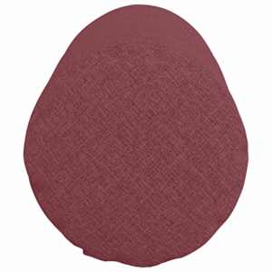 Polštáře 2 pcs Víno Červené Ø 25 x 70 cm textil - obrázek 7