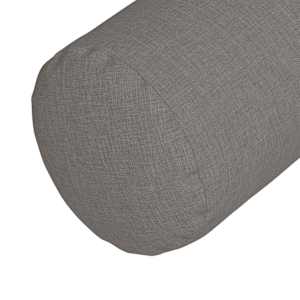 Polštáře 2 pcs Taupe Ø 25 x 70 cm textil - obrázek 8