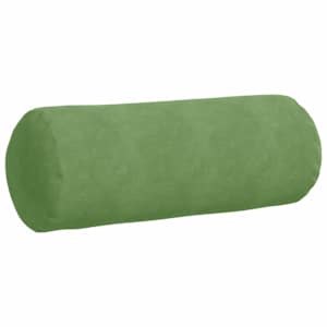 Polštáře 2 pcs Světlá zelená Ø 25 x 70 cm Žebrovaná látka - obrázek 5