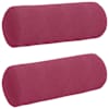 vidaXL Padjad 2 pcs Veinpunane &Oslash; 25 x 70 cm Korter kangas