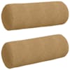 vidaXL Padjad 2 pcs Pruun &Oslash; 25 x 70 cm Korter kangas