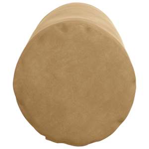 Polštáře 2 pcs Hnědá Ø 25 x 70 cm Žebrovaná látka - obrázek 7