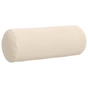 Polštáře 2 pcs Béžová Ø 25 x 70 cm Mikrovlákno - obrázek 5