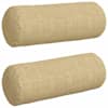 vidaXL Padjad 2 pcs Hall roheline &Oslash; 25 x 70 cm Korter kangas