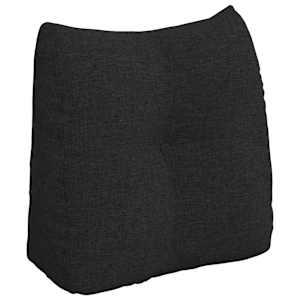 Polštář na záda Černá 45 x 24 x 50 cm textil - obrázek 2