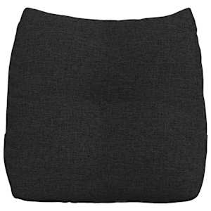 Polštář na záda Černá 45 x 24 x 50 cm textil - obrázek 6