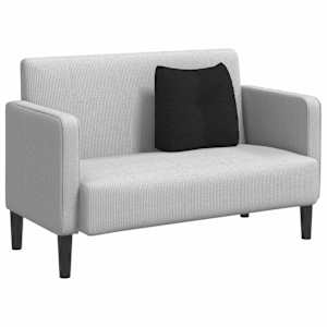 Polštář na záda Černá 45 x 24 x 50 cm textil - obrázek 3