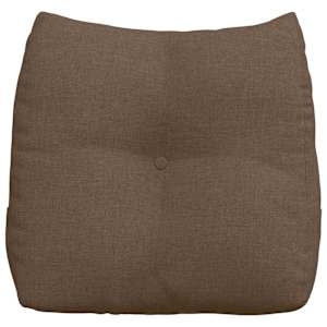 Polštář na záda Hnědá 45 x 24 x 50 cm textil - obrázek 6