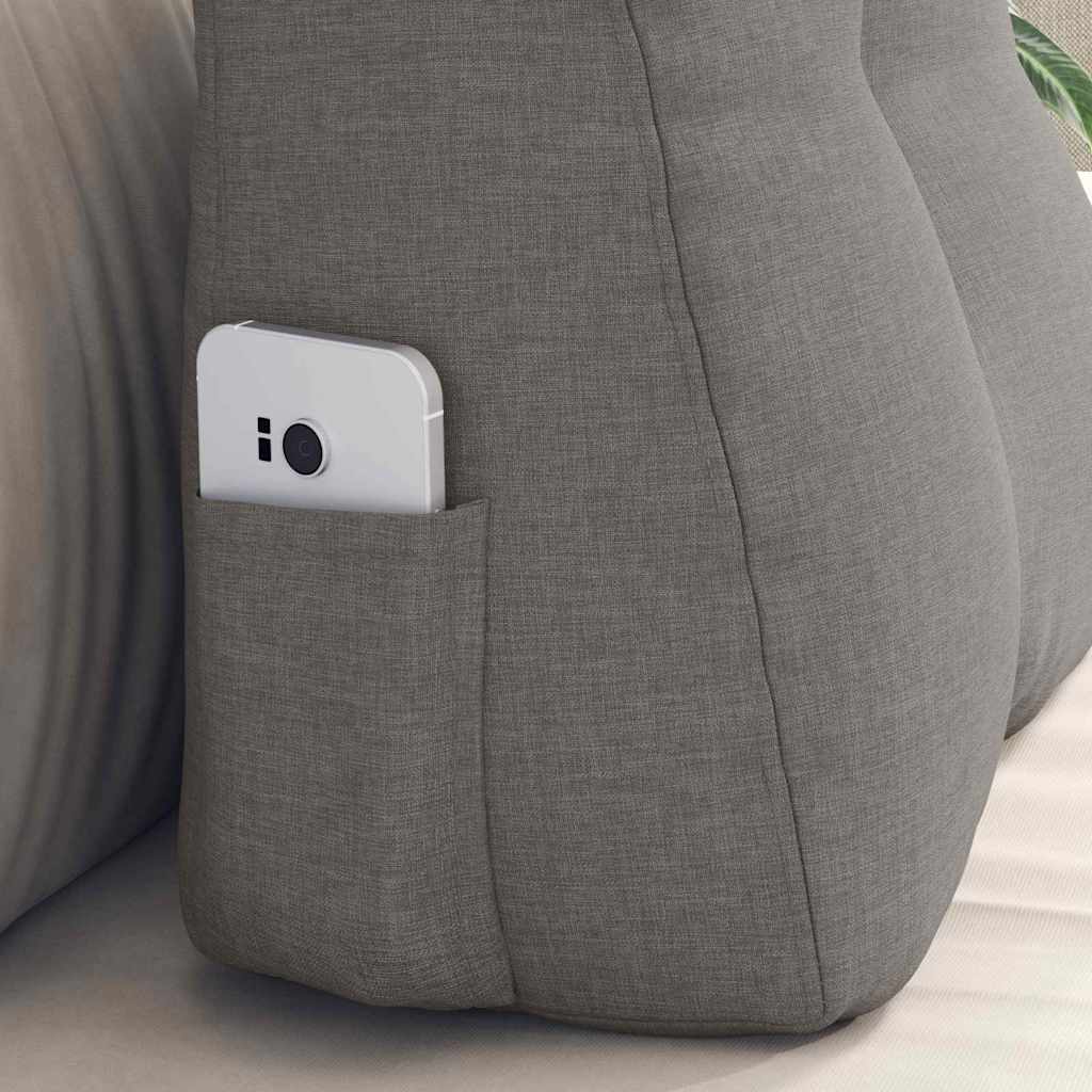 Rugkussen Taupe 45 x 24 x 50 cm Stof image 5