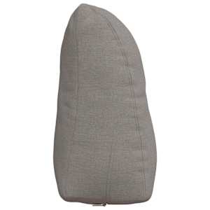 Polštář na záda Taupe 45 x 24 x 50 cm textil - obrázek 7