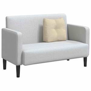 Polštář na záda Krémová 45 x 24 x 50 cm textil - obrázek 3