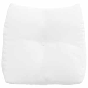 Polštář na záda Bílá 45 x 24 x 50 cm textil - obrázek 6