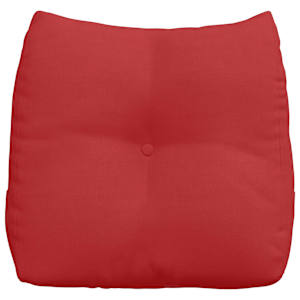 Polštář na záda Červená 45 x 24 x 50 cm textil - obrázek 6