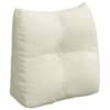 vidaXL Seljatugi padi cream 45 x 24 x 50 cm Samet