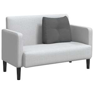 Polštář na záda Tmavě šedá 60 x 24 x 50 cm textil - obrázek 3