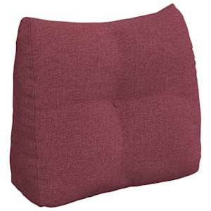 Polštář na záda Víno Červené 60 x 24 x 50 cm textil - obrázek 2