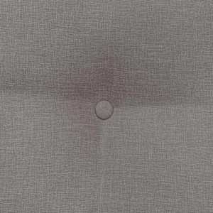 Polštář na záda Taupe 60 x 24 x 50 cm textil - obrázek 8