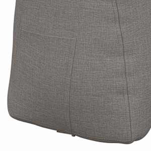 Polštář na záda Taupe 60 x 24 x 50 cm textil - obrázek 9
