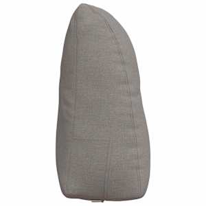 Polštář na záda Taupe 60 x 24 x 50 cm textil - obrázek 7