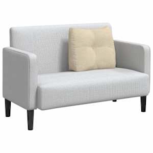 Polštář na záda Krémová 60 x 24 x 50 cm textil - obrázek 3