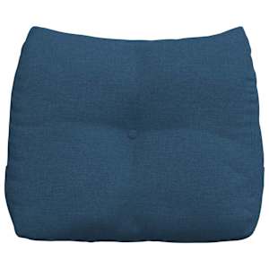 Polštář na záda Modrá 60 x 24 x 50 cm textil - obrázek 6