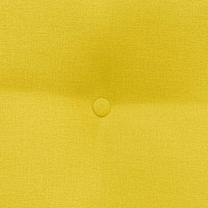 Polštář na záda Světlá žlutá 60 x 24 x 50 cm textil - obrázek 8