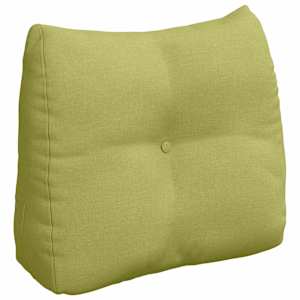 Polštář na záda Světlá zelená 60 x 24 x 50 cm textil - obrázek 2