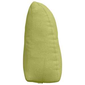 Polštář na záda Světlá zelená 60 x 24 x 50 cm textil - obrázek 7