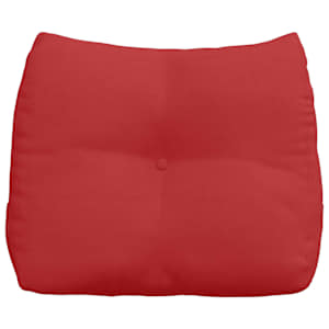 Polštář na záda Červená 60 x 24 x 50 cm textil - obrázek 6