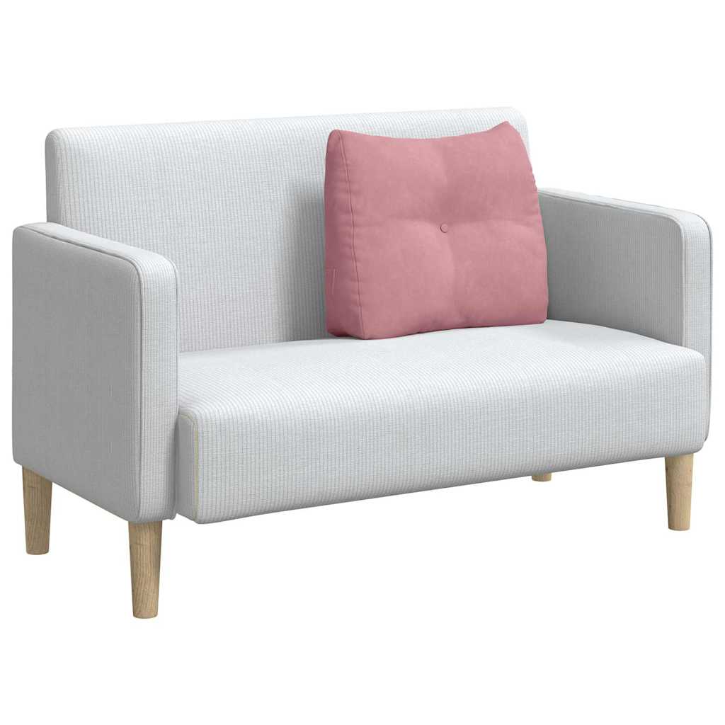 Rugkussen Roze 60 x 24 x 50 cm Fluweel image 3