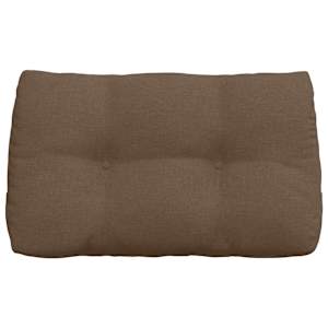 Polštář na záda Hnědá 80 x 24 x 50 cm textil - obrázek 6