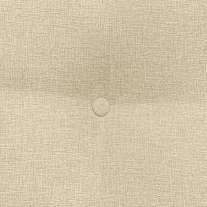 Polštář na záda Krémová 80 x 24 x 50 cm textil - obrázek 8