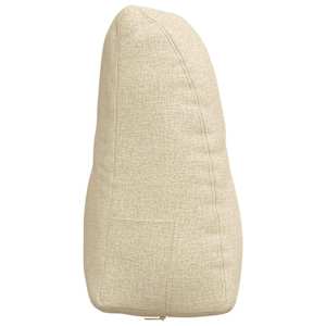 Polštář na záda Krémová 80 x 24 x 50 cm textil - obrázek 7