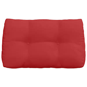Polštář na záda Červená 80 x 24 x 50 cm textil - obrázek 6