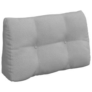 Polštář na záda Oblačno šedá 80 x 24 x 50 cm textil - obrázek 2