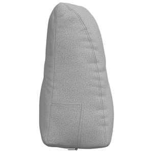 Polštář na záda Oblačno šedá 80 x 24 x 50 cm textil - obrázek 7