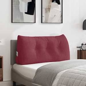 Polštář na záda Víno Červené 100 x 24 x 50 cm textil - obrázek 1