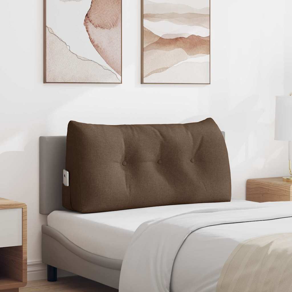 vidaXL Perna pentru spate Maro 100 x 24 x 50 cm țesătură