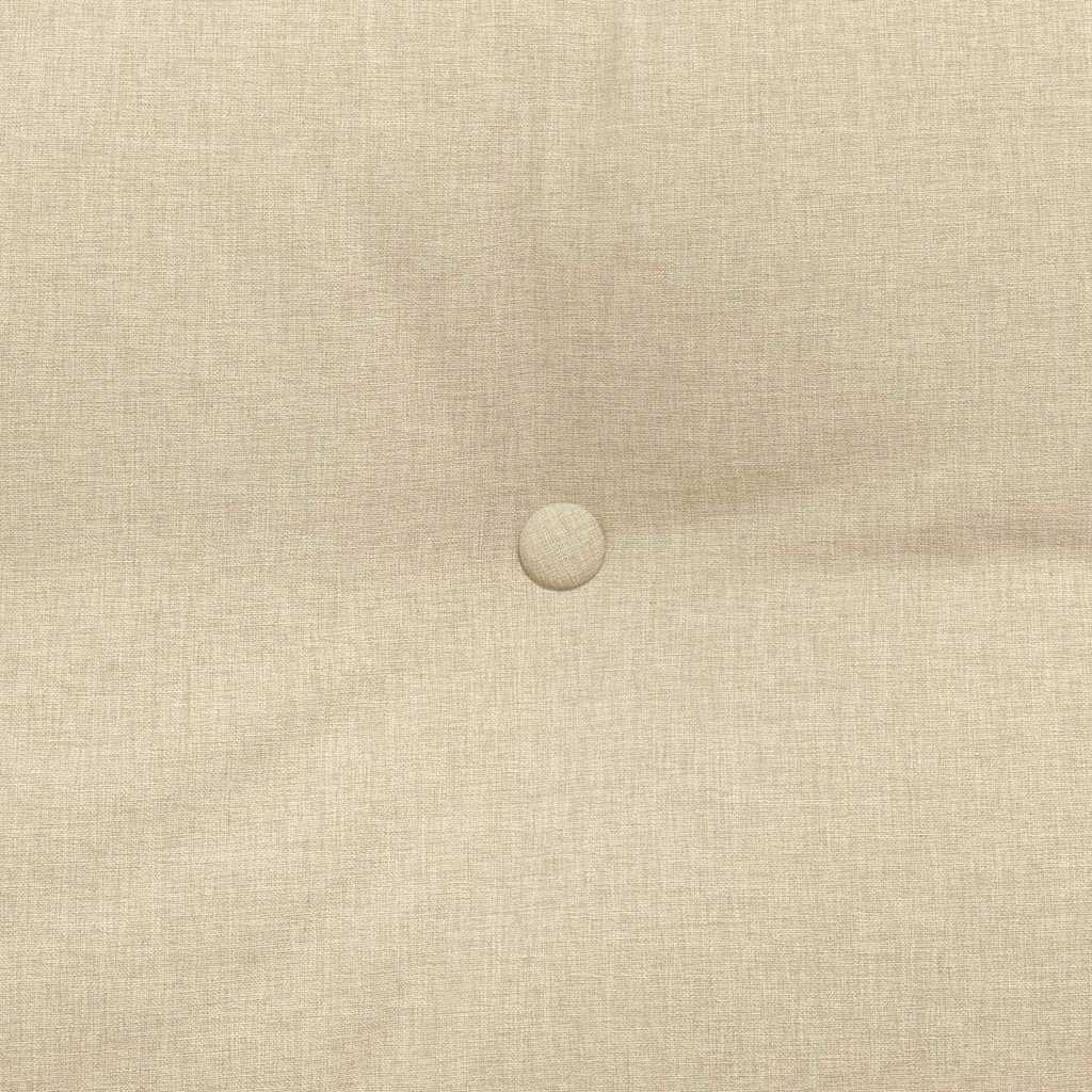 Perna pentru spate Crem 100 x 24 x 50 cm țesătură [7]