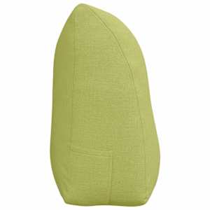 Polštář na záda Světlá zelená 100 x 24 x 50 cm textil - obrázek 7