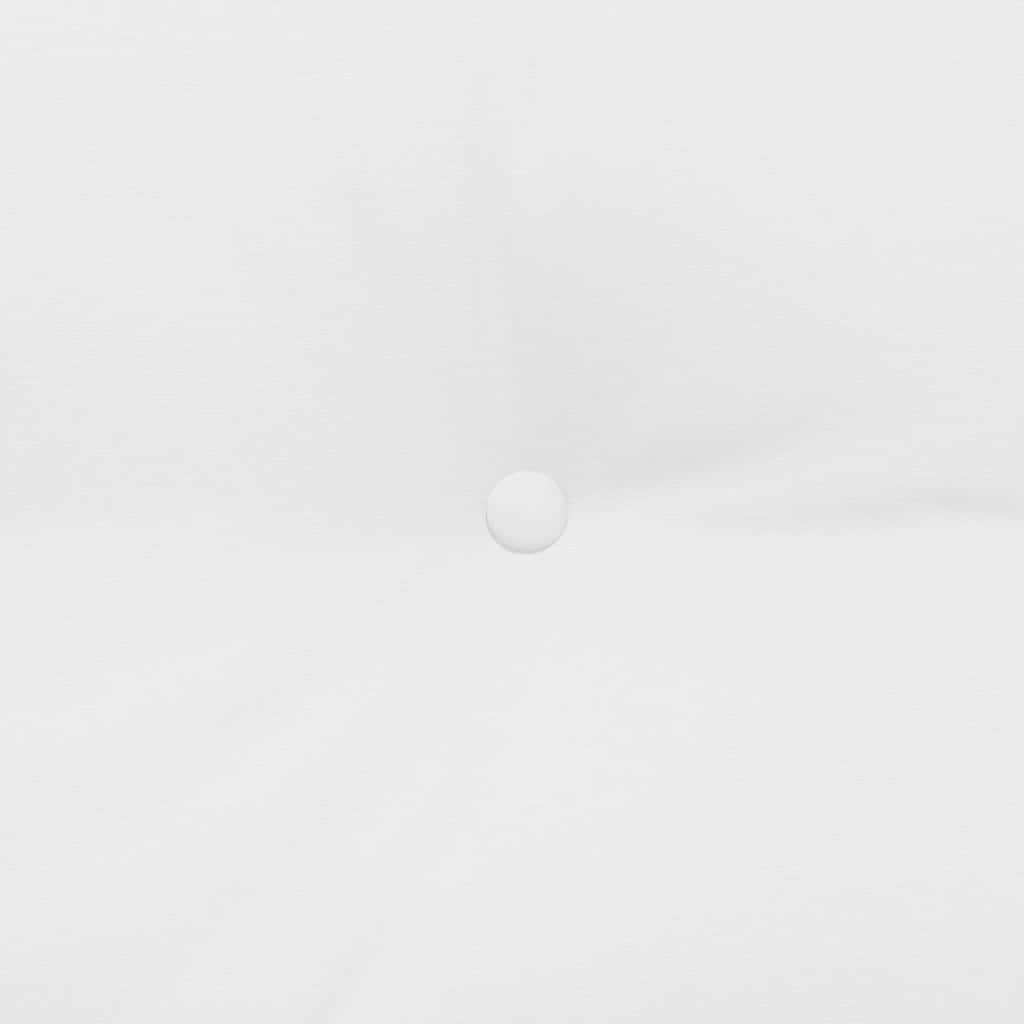 Perna pentru spate Alb 100 x 24 x 50 cm țesătură [7]