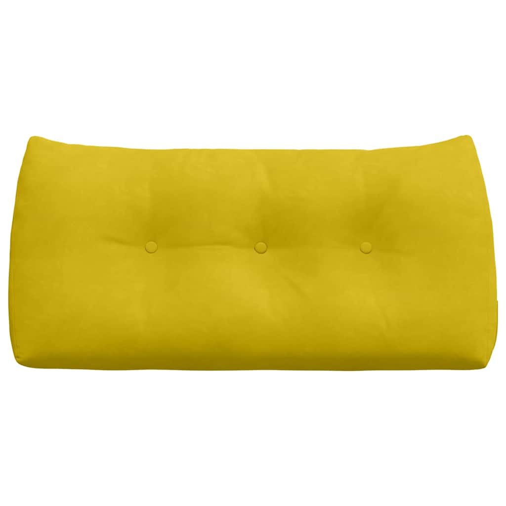 Rugkussen Geel 100 x 24 x 50 cm Fluweel image 6
