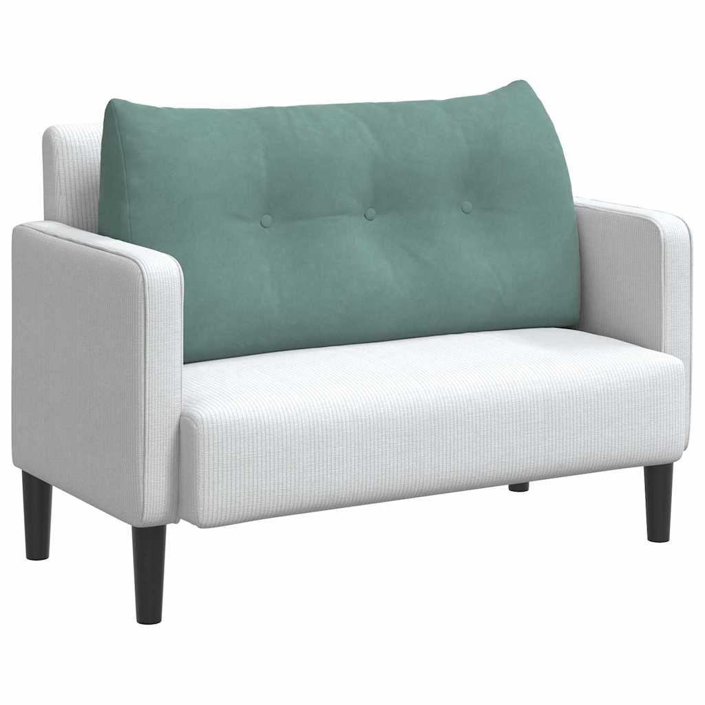 Rugkussen Zeegroen 100 x 24 x 50 cm Fluweel image 3